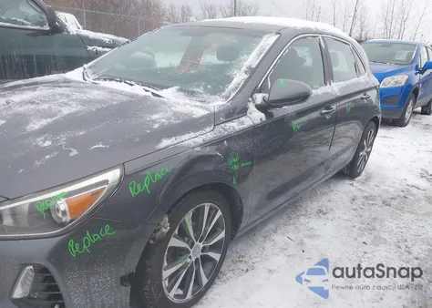 2018 Hyundai Elantra Gt z USA, uszkodzony, nr VIN KMHH35LE9JU037620